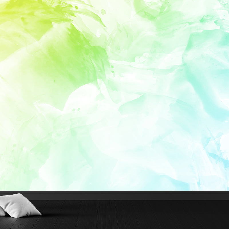 Stain Resistant Abstract Pattern Mural Non-Woven Texture Modern Wall Decor for Girls Room Clearhalo 'Wall Decor' 'Wall Mural' 1617803