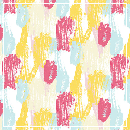 Modern Abstract Mural Wallpaper for Boys Bedroom Customised Wall Covering in Yellow Clearhalo 'Wall Decor' 'Wall Mural' 1618078