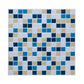 Bohemia Mosaic Tile Wallpaper Panel Blue Easy Peel off Wall Decor for Dining Room Clearhalo 'Wall Decor' 'Wallpaper' 1618137