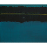 Contemporary Art Riverside Scenery Mural Blue Dining Room Wall Decor, Personalized Clearhalo 'Wall Decor' 'Wall Mural' 1618225