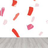 Modern Abstract Wall Mural Non-Woven Stain Resistant Light Pink Wall Art for Living Room Clearhalo 'Wall Decor' 'Wall Mural' 1618479