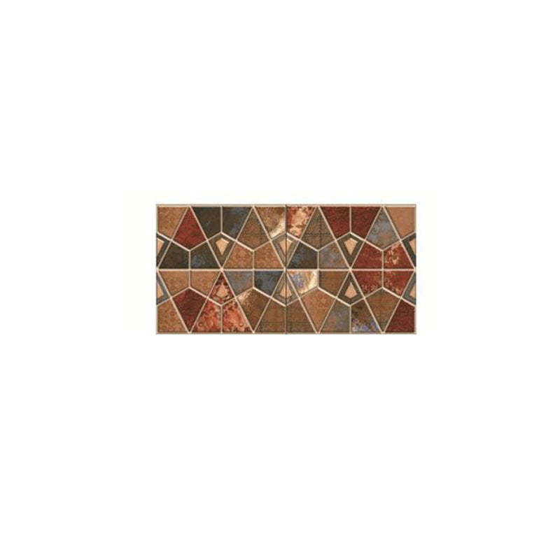 Exotic Geometric Tile Wallpaper Panels House Interior Bohemian Pattern Stick Wall Covering, 7.3' x 7.3" Clearhalo 'Wall Decor' 'Wallpaper' 1618498
