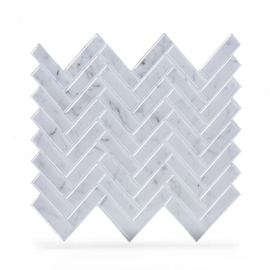 Adhesive Herringbone Brick Wallpaper Panel PVC Country Style Wall Decor for Restroom Clearhalo 'Modern wall decor' 'Modern' 'Wallpaper' Wall Decor' 1618533