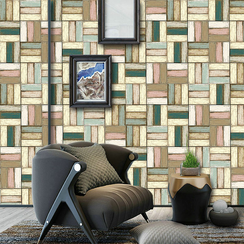 Modern Rustic Wallpaper Rustic Wallpaper – Brick And Wood Style Wall