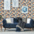 Nostalgic Honeycomb Wallpaper Panel Brown Mosaic Tile Wall Art for Family Room, Stick On Brown Clearhalo 'Vintage wall decor' 'Vintage' 'Wallpaper' Wall Decor' 1618674