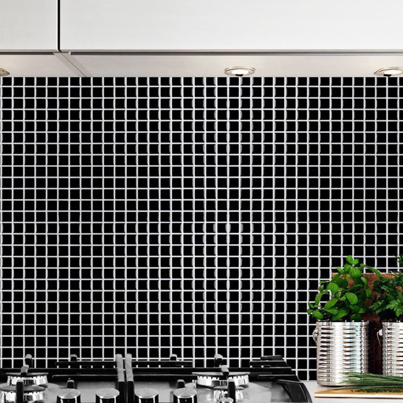Gridded Wallpaper Panels Self-Adhesive Minimalist Kitchen Backsplash Wall Covering Clearhalo 'Wall Decor' 'Wallpaper' 1618744