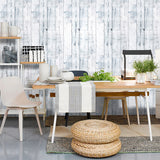 Rust Distressed Brick Wallpaper PVC Pick Up Sticks Blue Wall Decor for Dining Room Clearhalo 'Country wall decor' 'Rustic' 'Wallpaper' Wall Decor' 1618832