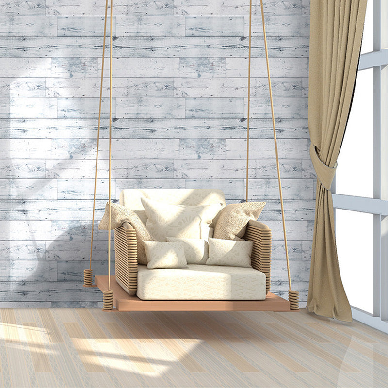 Rust Distressed Brick Wallpaper PVC Pick Up Sticks Blue Wall Decor for Dining Room Clearhalo 'Country wall decor' 'Rustic' 'Wallpaper' Wall Decor' 1618833