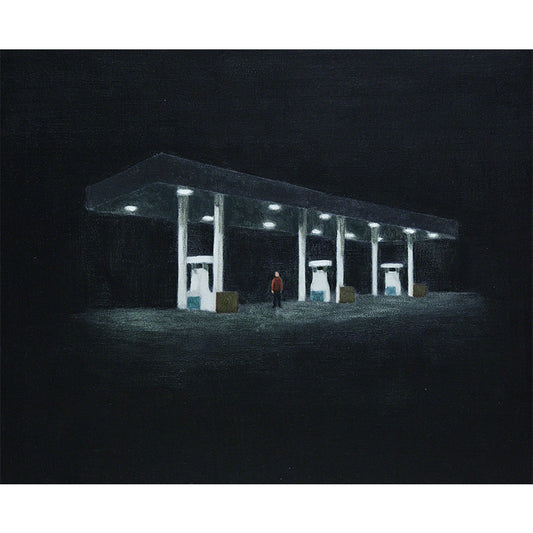 Contemporary Art Station Painting Mural Non-Woven Stain-Proof Black Wall Covering for Playroom Clearhalo 'Wall Decor' 'Wall Mural' 1618854