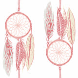 Stain-Proof Dreamcatcher Wall Mural Non-Woven Texture Modern Wall Decor for Girls Room Clearhalo 'Wall Decor' 'Wall Mural' 1619114