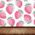 Stain Resistant Strawberries Wall Mural Non-Woven Modern Wall Decor for Girls Room Pink Clearhalo 'Wall Decor' 'Wall Mural' 1619136