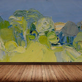 Nature Scene Painting Mural Decal Green Contemporary Art Wall Covering for Living Room Clearhalo 'Wall Decor' 'Wall Mural' 1619172