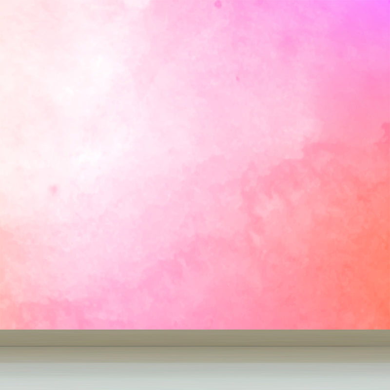 Contemporary Tie Dye Mural Decal Light Color Waterproofing Wall Covering for Bedroom Pink Clearhalo 'Wall Decor' 'Wall Mural' 1619451