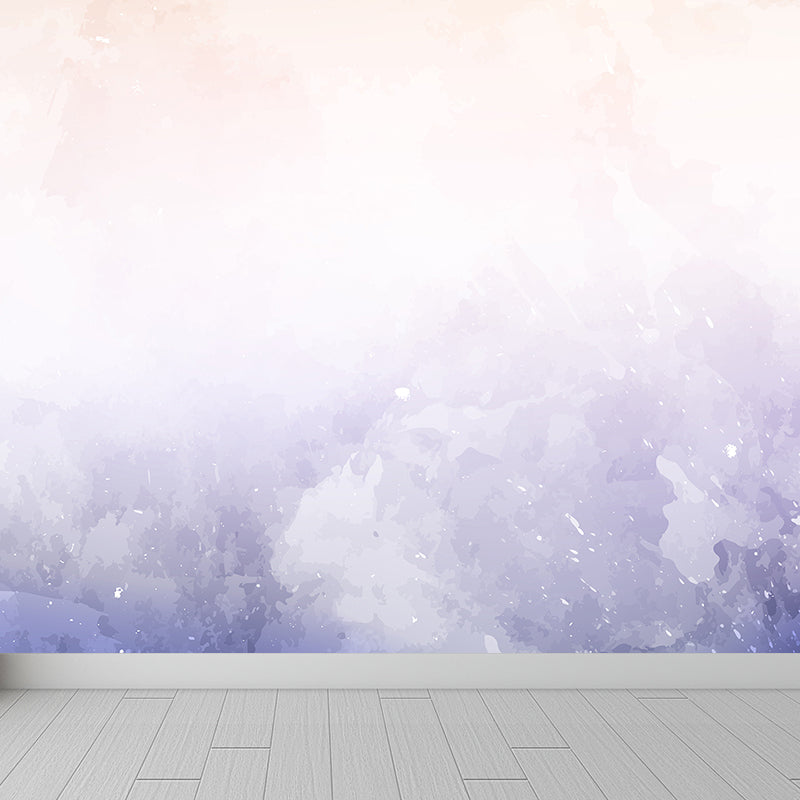 Contemporary Tie Dye Mural Decal Light Color Waterproofing Wall Covering for Bedroom Clearhalo 'Wall Decor' 'Wall Mural' 1619463