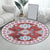 Vintage Medallion Pattern Rug Pink and Red Tribal Rug Polyester Washable Anti-Slip Backing Area Rug for Living Room Maroon Clearhalo 'Area Rug' 'Moroccan' 'Rugs' Rug' 1623905