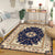 Multicolor Bedroom Rug Moroccan Medallion Flower Pattern Area Rug Polyester Pet Friendly Carpet Blue Clearhalo 'Area Rug' 'Moroccan' 'Rugs' Rug' 1623951