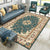 Multicolor Bedroom Rug Moroccan Medallion Flower Pattern Area Rug Polyester Pet Friendly Carpet Green Clearhalo 'Area Rug' 'Moroccan' 'Rugs' Rug' 1623958