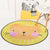 Stylish Kids Rug in White and Blue Animal Flamingo Bear Lion Pattern Rug Polyester Washable Carpet for Children's Room Yellow Clearhalo 'Area Rug' 'Rug' 1624025