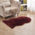 White and Pink Modern Rug Shag Solid Color Rug Washable Carpet for Living Room Red Clearhalo 'Area Rug' 'Casual' 'Rugs' Rug' 1624184