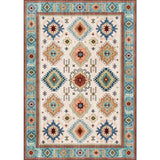 Vintage Tribal Print Rug Light Blue Americana Rug Polyester Machine Washable Anti-Slip Backing Carpet for Bedroom Clearhalo 'Area Rug' 'Rugs' 'Southwestern' Rug' 1624506