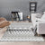 Grey Bedroom Rug Southwestern Geometric Diamond Pattern Area Rug Polyester Stain-Resistant Pet Friendly Carpet Grey Clearhalo 'Area Rug' 'Rugs' 'Southwestern' Rug' 1624934