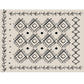 Classic Southwestern Pattern Rug White Tribal Rug Polyester Washable Anti-Slip Backing Area Rug for Living Room Clearhalo 'Area Rug' 'Rugs' 'Southwestern' Rug' 1625075
