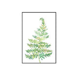 Textured Leaf Painting Wall Decor Rustic Canvas Art Print in Green for Living Room Clearhalo 'Art Gallery' 'Canvas Art' 'Country Art Gallery' 'French Country' 'Rustic' Arts' 1625825