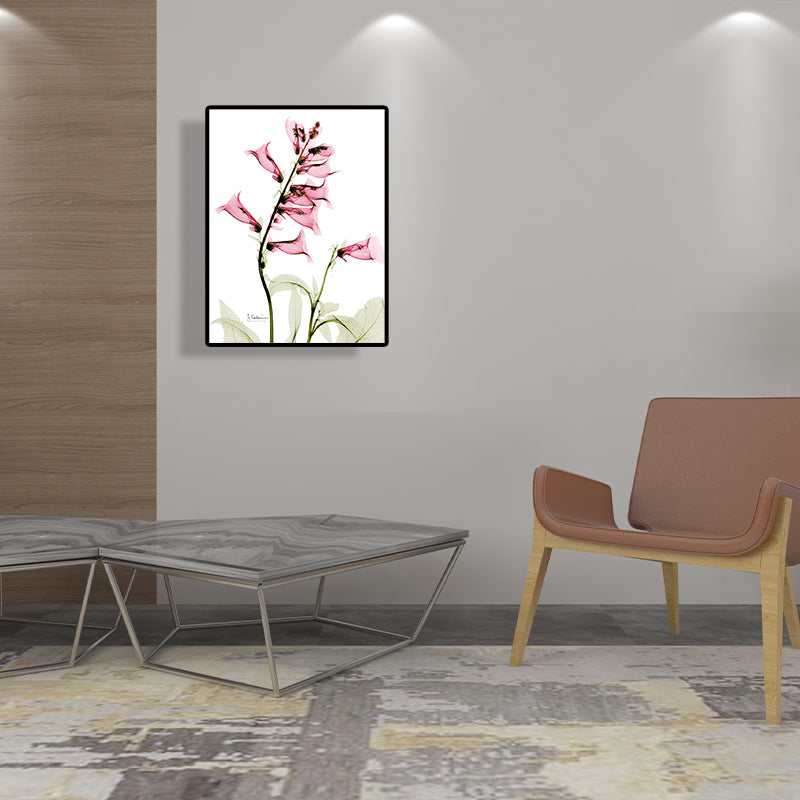 Flowers Painting Canvas Wall Art Farmhouse Textured Wall Decor for Girls Bedroom Clearhalo 'Art Gallery' 'Canvas Art' 'Country Art Gallery' 'French Country' 'Rustic' Arts' 1625906