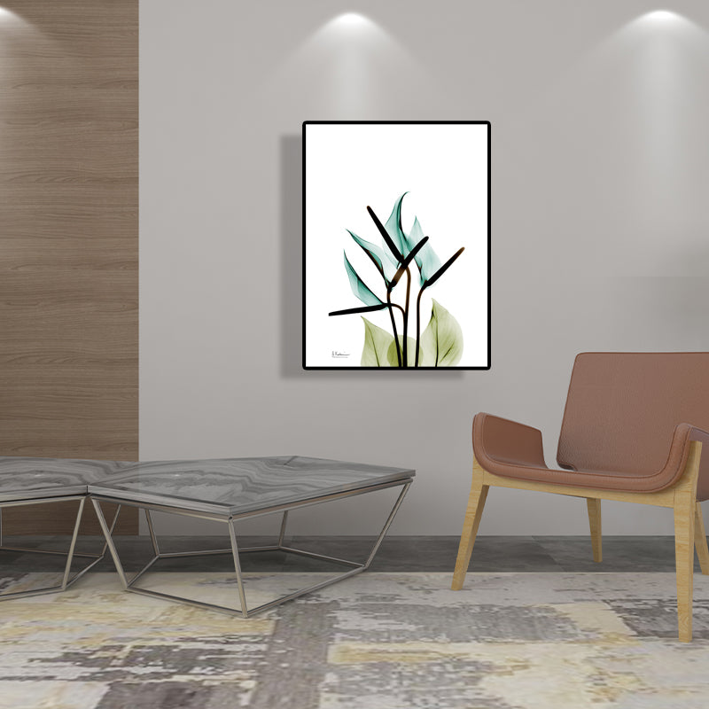 Flowers Painting Canvas Wall Art Farmhouse Textured Wall Decor for Girls Bedroom Clearhalo 'Art Gallery' 'Canvas Art' 'Country Art Gallery' 'French Country' 'Rustic' Arts' 1625920