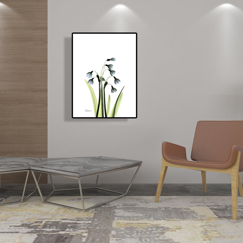 Flowers Painting Canvas Wall Art Farmhouse Textured Wall Decor for Girls Bedroom Clearhalo 'Art Gallery' 'Canvas Art' 'Country Art Gallery' 'French Country' 'Rustic' Arts' 1625928