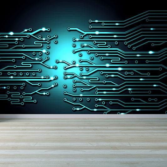 Dark Color Abstract Mural Wallpaper for Decoration Modern Living Room Wall Covering Clearhalo 'Wall Decor' 'Wall Mural' 1627065