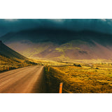 Giant Contemporary Wall Mural in Light Color Road and Sky Wall Decor, Custom Printed Clearhalo 'Wall Decor' 'Wall Mural' 1627231