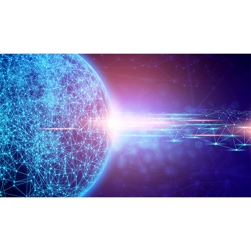 Modern Abstract Mural Decal Dark Color Water Resistant Wall Covering for Bathroom Clearhalo 'Wall Decor' 'Wall Mural' 1627446