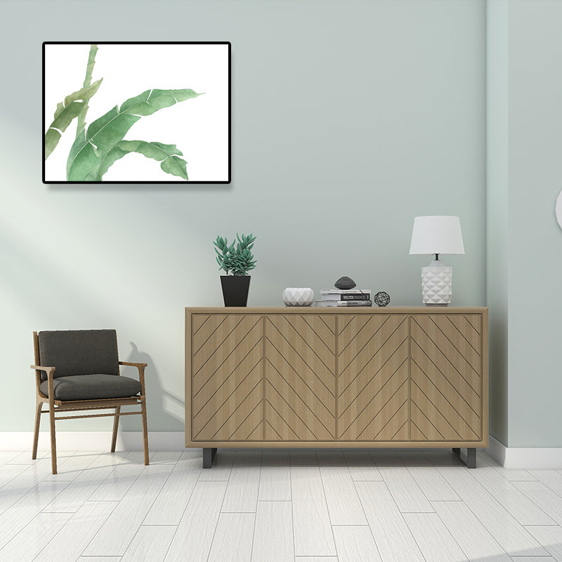 Leaf Painting Wall Art Print Farmhouse Textured Sitting Room Wrapped Canvas in Green Clearhalo 'Art Gallery' 'Canvas Art' 'Country Art Gallery' 'French Country' 'Rustic' Arts' 1628425