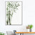 Chinese Bamboo Painting Wall Decor Canvas Textured Green Wall Art for Living Room - Green - Design 3 - Clearhalo - 'Arts' - 'Canvas Art' - 1628541
