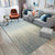 Blue Casual Rug Synthetic Ombre Pattern Rug Washable Non-Slip Backing Carpet for Living Room Khaki Clearhalo 'Area Rug' 'Casual' 'Rugs' Rug' 1634518