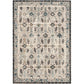 Retro Floral Pattern Rug Grey Multicolor Classic Rug Polyester Washable Non-Slip Backing Area Rug for Living Room Clearhalo 'Area Rug' 'Rugs' 'Vintage' Rug' 1634583