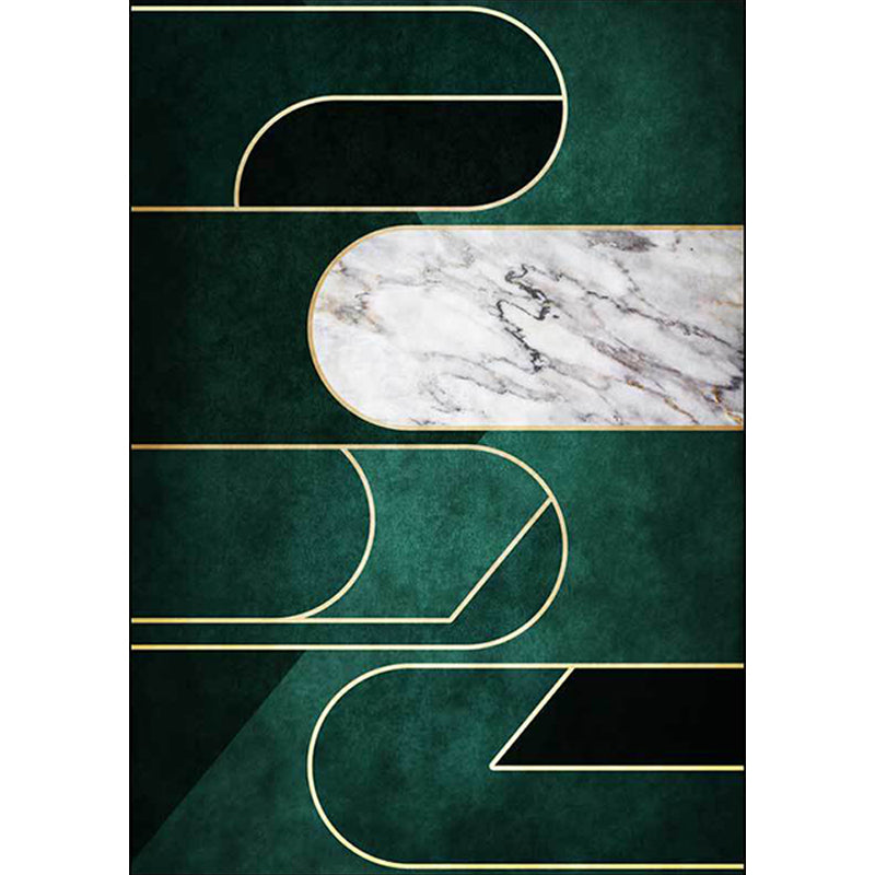 Green Novelty Rug Polyester Marble Surface Pattern Rug Washable Non-Slip Backing Carpet for Living Room Clearhalo 'Area Rug' 'Modern' 'Rugs' Rug' 1634631