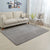 White and Grey Bedroom Rug Casual Plain Area Rug Stain-Resistant Machine Washable Carpet Light Gray Clearhalo 'Area Rug' 'Casual' 'Rugs' Rug' 1634938