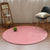 Blue and Green Casual Rug Polyester Solid Color Rug Washable Non-Slip Backing Carpet for Living Room Pink Clearhalo 'Area Rug' 'Casual' 'Rugs' Rug' 1635298