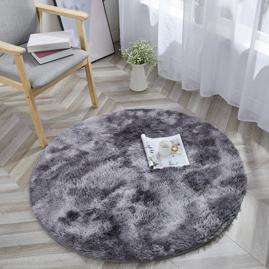 Brown and Grey Bedroom Rug Casual Ikat Pattern Area Rug Polyester Stain-Resistant Machine Washable Carpet Grey Clearhalo 'Area Rug' 'Casual' 'Rugs' Rug' 1636345