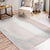 Unique Ombre Rug Grey and Yellow Casual Rug Synthetic Washable Anti-Slip Backing Area Rug for Living Room Beige Clearhalo 'Area Rug' 'Casual' 'Rugs' Rug' 1636600