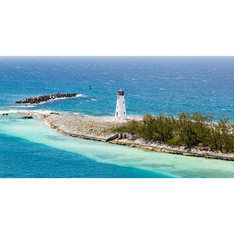 Extra Large Lighthouse Mural Light Color Non-Woven Wall Art for Home Decor, Personalised Clearhalo 'Wall Decor' 'Wall Mural' 1637571