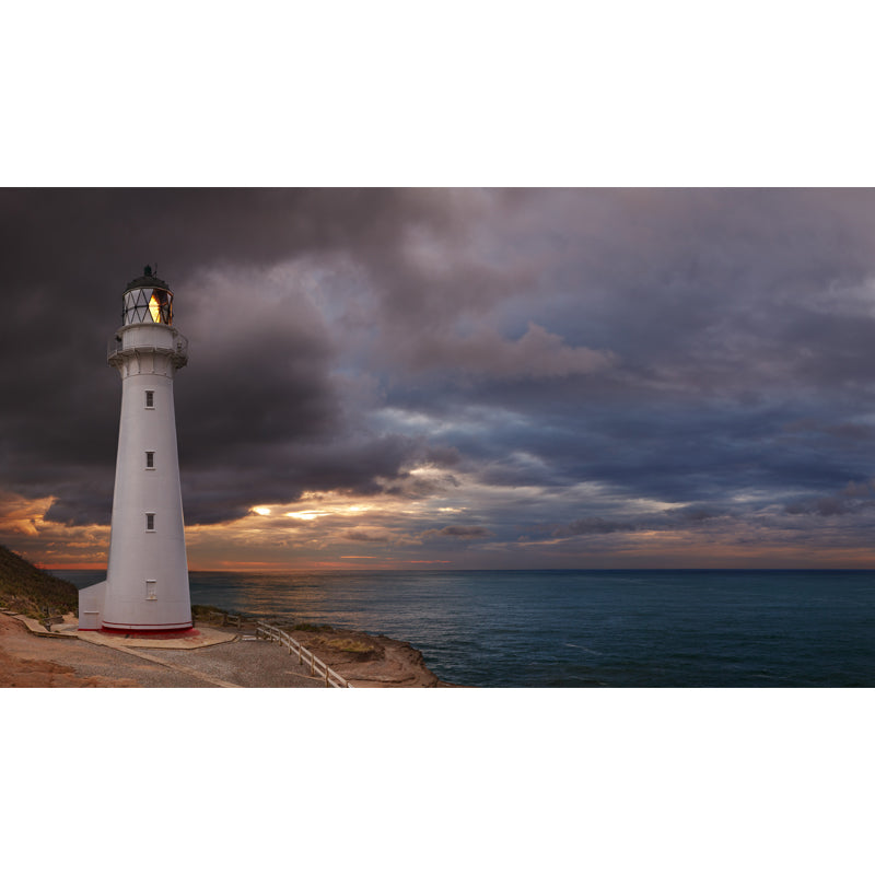 Stain Resistant Beacon Mural Decal Non-Woven Nautical Wall Decor for Girls Bedroom Clearhalo 'Wall Decor' 'Wall Mural' 1637606