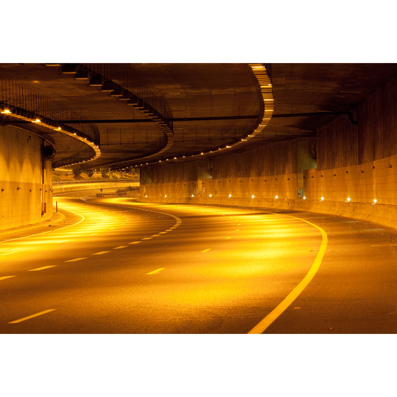 Giant Creative Wall Mural in Dark Color 3D Space Extension Wall Decor, Personalise Clearhalo 'Wall Decor' 'Wall Mural' 1637836