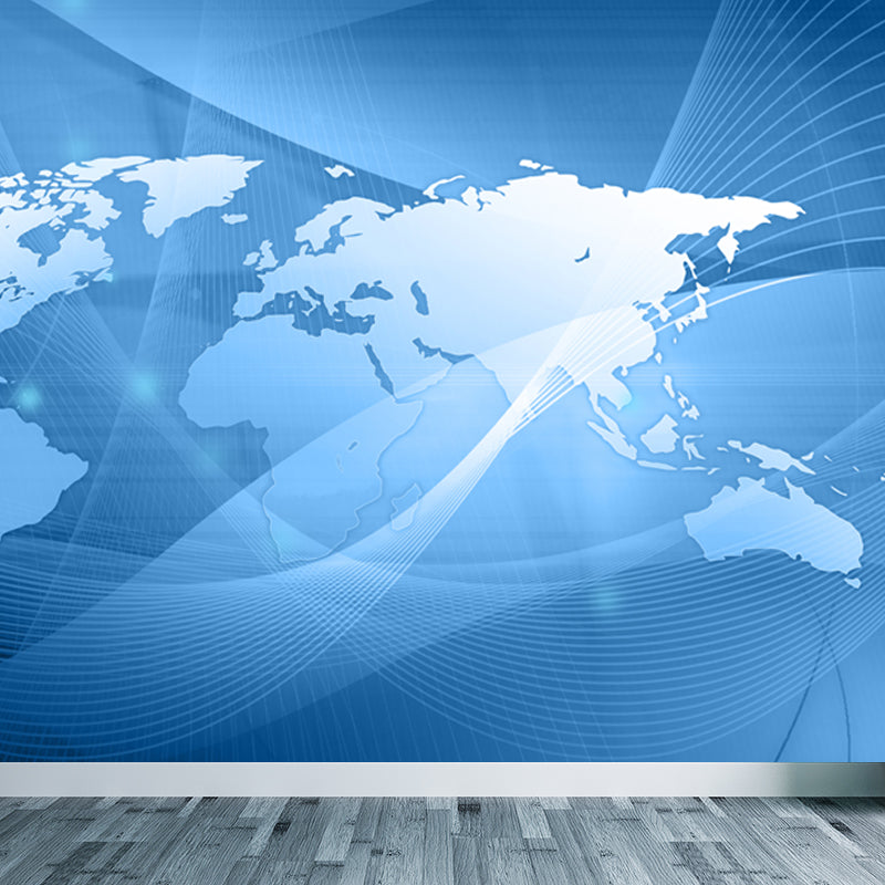 Abstract Mural Decal Modern Decorative Dining Room Wall Covering, Made to Measure Clearhalo 'Wall Decor' 'Wall Mural' 1637925