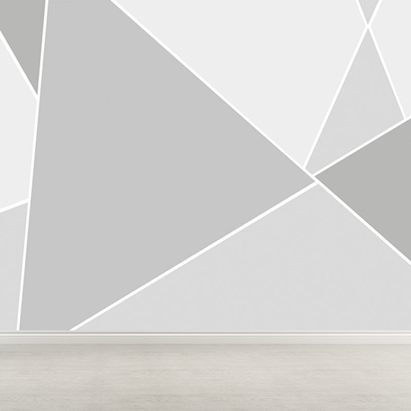 Geometry Mural Decal Modern Decorative Dining Room Wall Decor, Custom Size Available Clearhalo 'Wall Decor' 'Wall Mural' 1638010