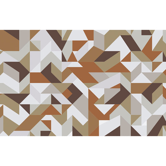 Geometry Mural Decal Modern Decorative Dining Room Wall Decor, Custom Size Available