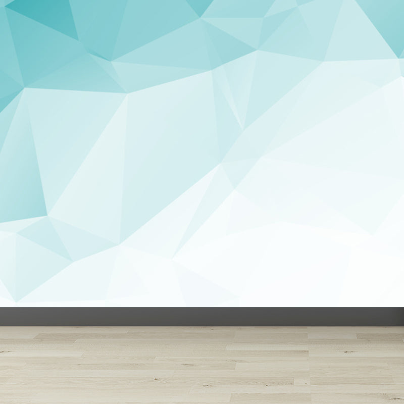 Graphic Mural Wallpaper Pastel Color Contemporary Wall Covering for Girls Bedroom Clearhalo 'Wall Decor' 'Wall Mural' 1638034