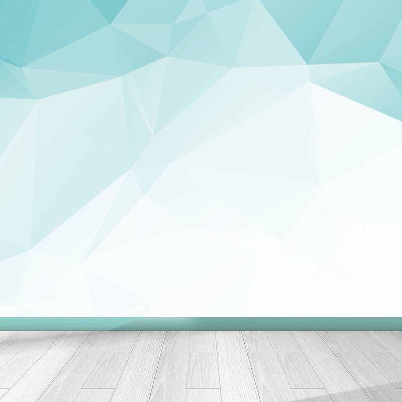 Graphic Mural Wallpaper Pastel Color Contemporary Wall Covering for Girls Bedroom Clearhalo 'Wall Decor' 'Wall Mural' 1638035